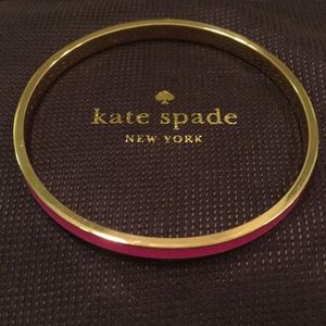 Kate Spade Idiom Hot to Trot Bangle, Pink